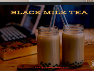 Black milk tea