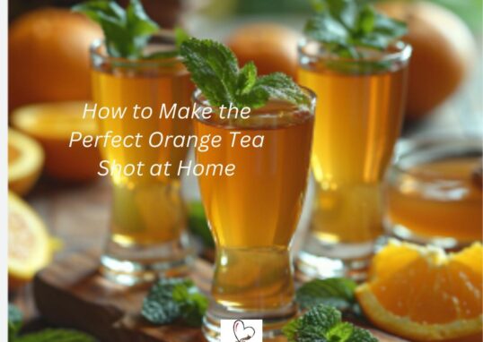 How to Make the Perfect Orange Tea Shot at Home