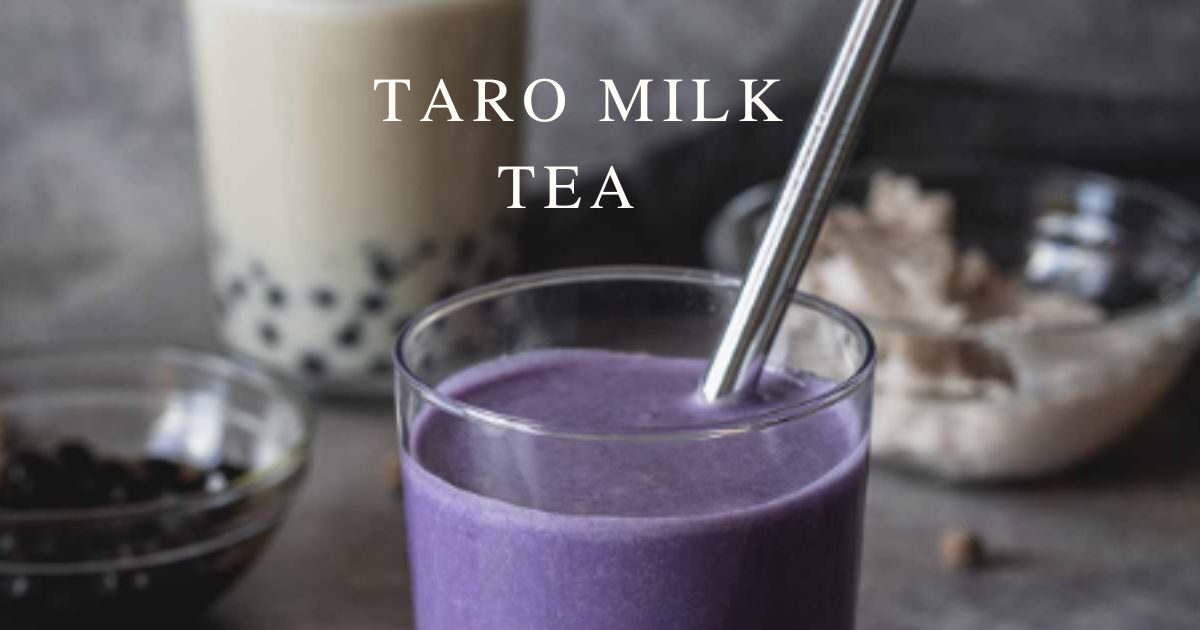 Taro milk tea