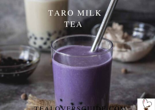 Taro milk tea