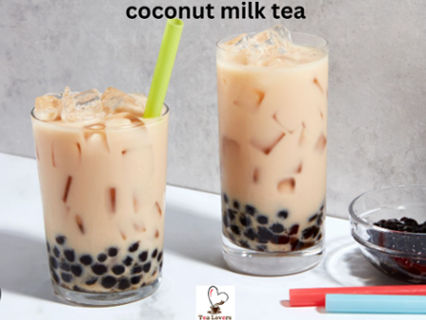 coconut milk tea