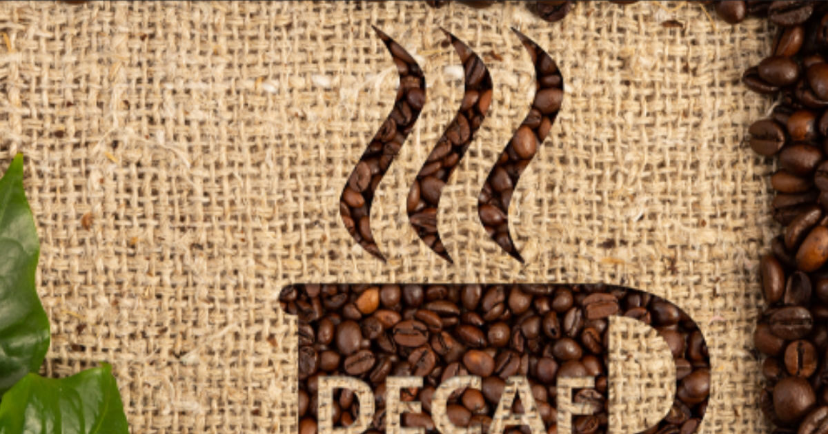 decaf coffee