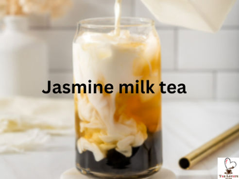 Jasmine milk tea