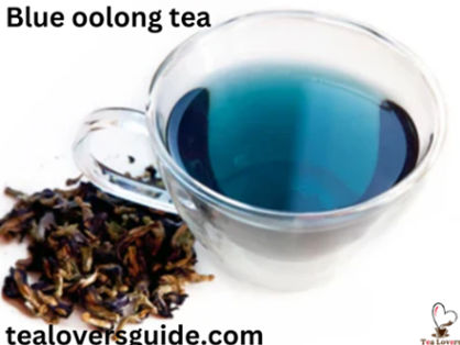 Blue oolong tea