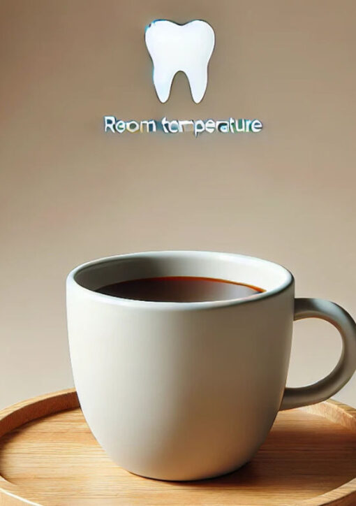 can i drink room temperature coffee after tooth extraction​